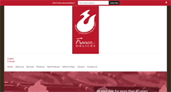 Desktop Screenshot of francedelices.com